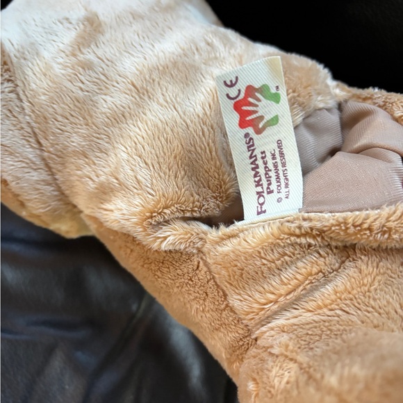 Folkmanis French Bulldog Puppet - Picture 3 of 5